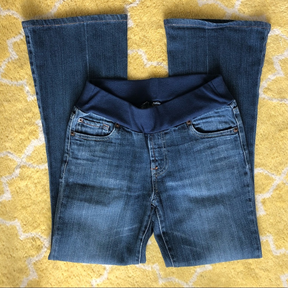 7 for All Mankind Maternity Jeans - Sz 28, Bootcut